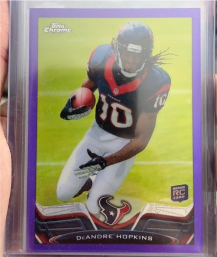 2013 Topps Chrome #154 DeAndre Hopkins — front