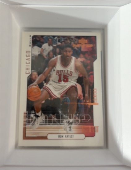 2000-01 Upper Deck MVP #23 Ron Artest — front