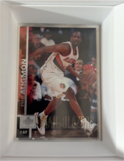 1996-97 Upper Deck #2 Stacey Augmon — front