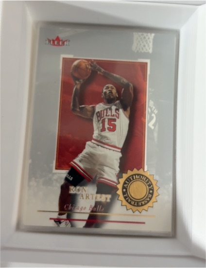 2000-01 Fleer Authority #51 Ron Artest — front