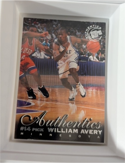 1999 Press Pass Authentics #11 William Avery — front