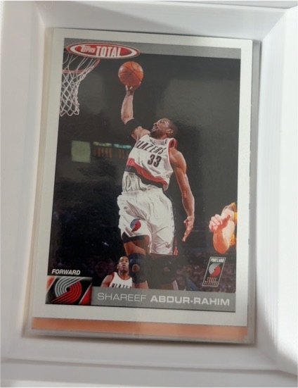 2004 Topps Total #33 Shareef Abdur-Rahim — front