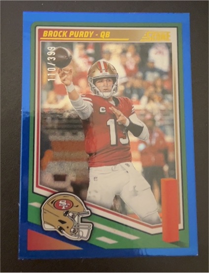 2024 Panini Score #244 Brock Purdy — front