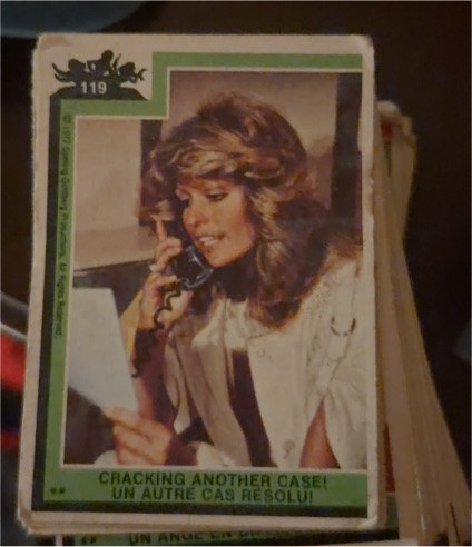1977 Topps Charlie's Angels #119 Cracking Another Case — front