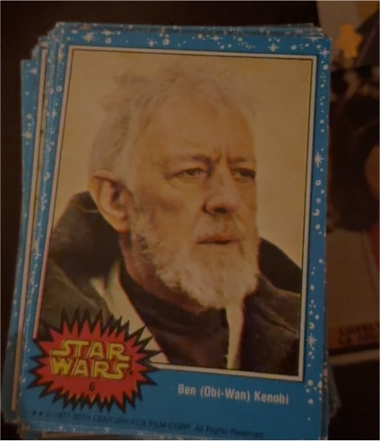 1977 Topps Star Wars #6 Ben (Obi-Wan) Kenobi — front