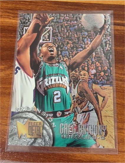 1995-96 Fleer Metal #202 Greg Anthony — front