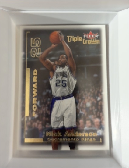 2000 Fleer Triple Crown #25 Nick Anderson — front