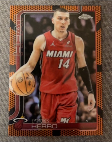 2025-26 Topps Chrome #188 Tyler Herro — front