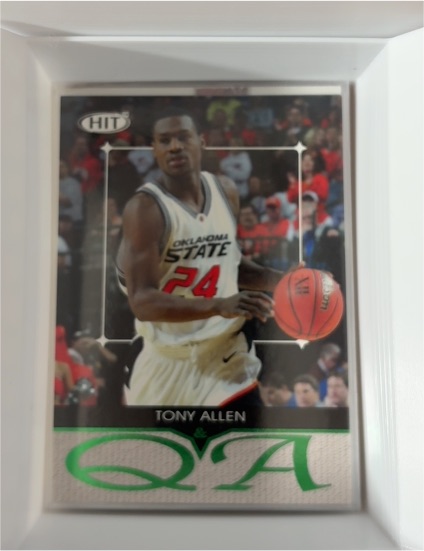 2004 Sage HIT #QA Tony Allen — front
