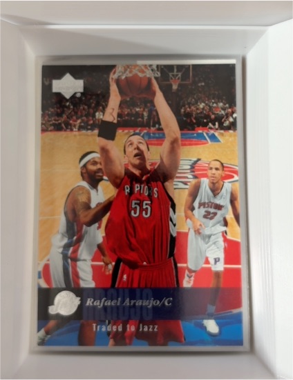 2004 Upper Deck #201 Rafael Araujo — front