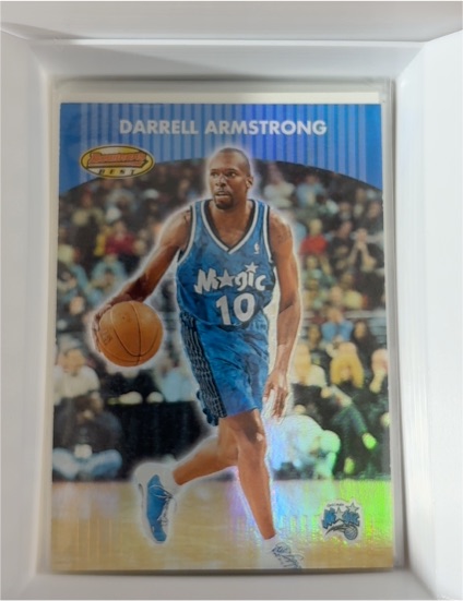 2000-01 Bowman's Best #2 Darrell Armstrong — front