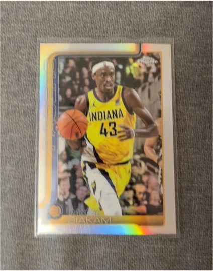 2025-26 Topps Chrome #1 Pascal Siakam — front