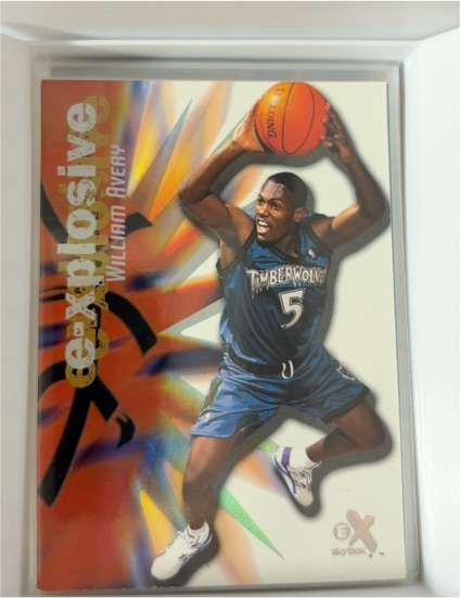 1999-00 SkyBox E-X #62 William Avery — front