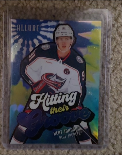 2025-26 Upper Deck Allure #HTG-10 Kent Johnson — front