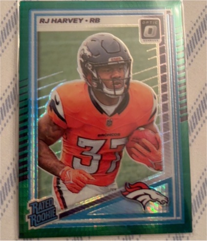 2025 Panini Donruss Optic #208 RJ Harvey — front