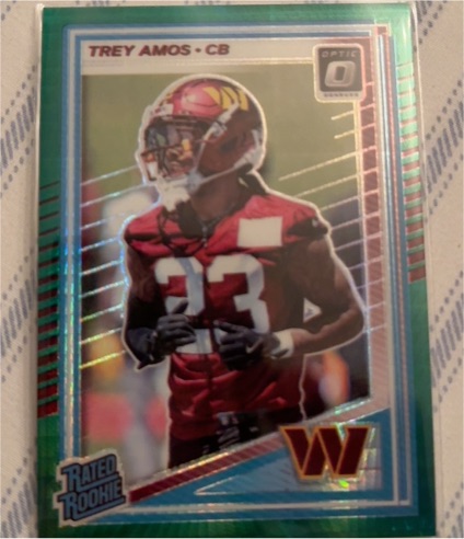 2025 Panini Donruss Optic #267 Trey Amos — front