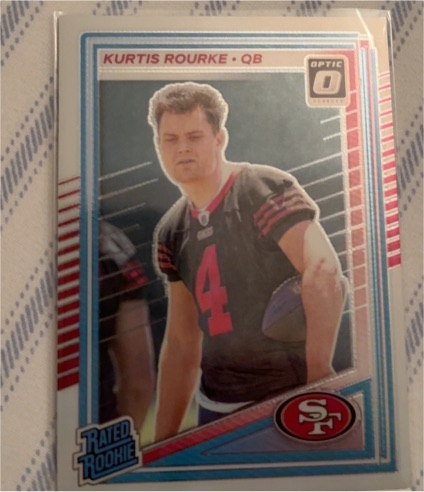 2025 Panini Donruss Optic #243 Kurtis Rourke Rated Rookie — front
