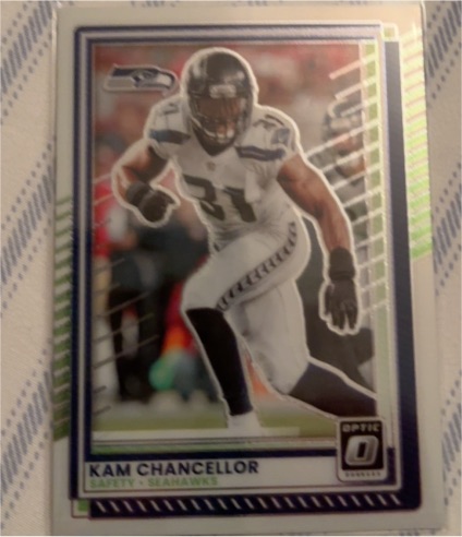 2025 Panini Donruss Optic #45 Kam Chancellor — front