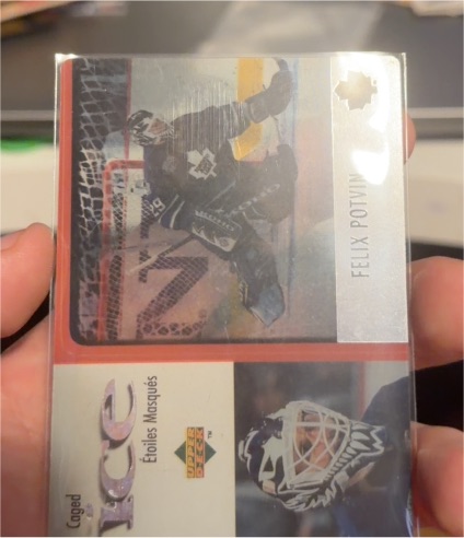 1997-98 Upper Deck McDonald's Ice #McD31 Felix Potvin — front
