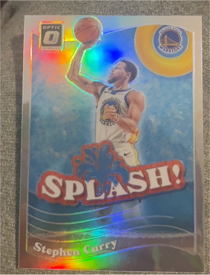 2023-24 Panini Donruss Optic #8 Stephen Curry Splash! — front