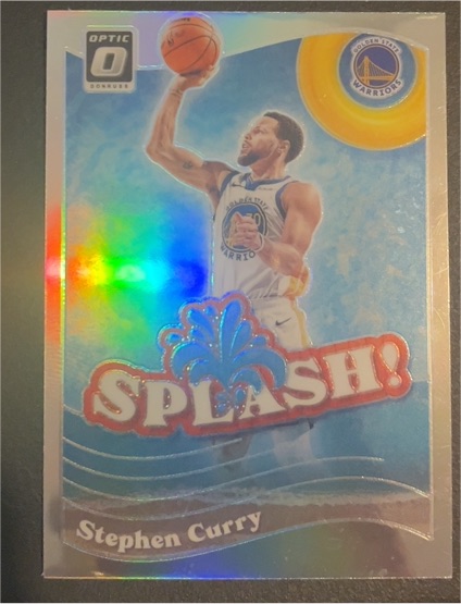 2023-24 Panini Donruss Optic #8 Stephen Curry Splash! — front