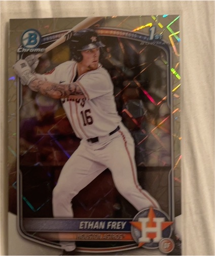 2025 Bowman Draft Chrome #BDC-67 Ethan Frey — front