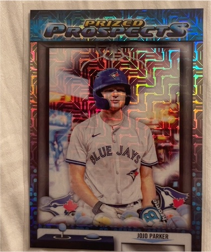 2025 Bowman Draft Prized Prospects Mojo Refractor #PP-9 JoJo Parker — front