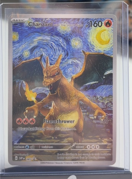 2023 Pokémon #085 Charizard with The Starry Night — front