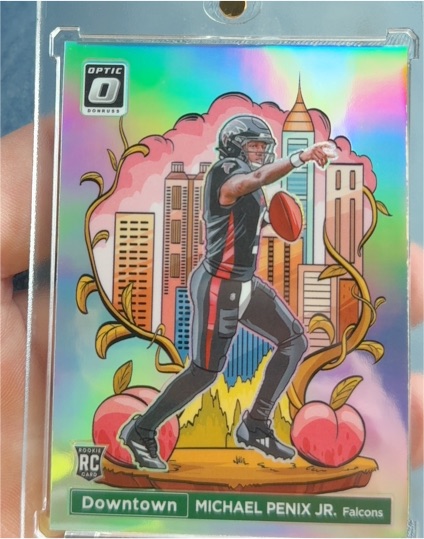 2024 Panini Donruss Optic #14 Michael Penix Jr. Downtown — front