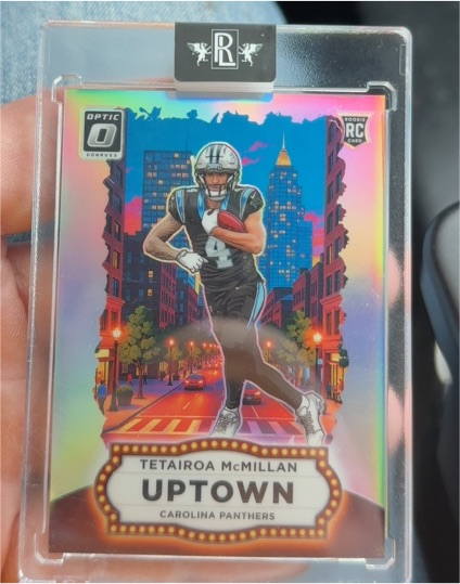 2025 Panini Donruss Optic #20 Tetairoa McMillan Uptown — front