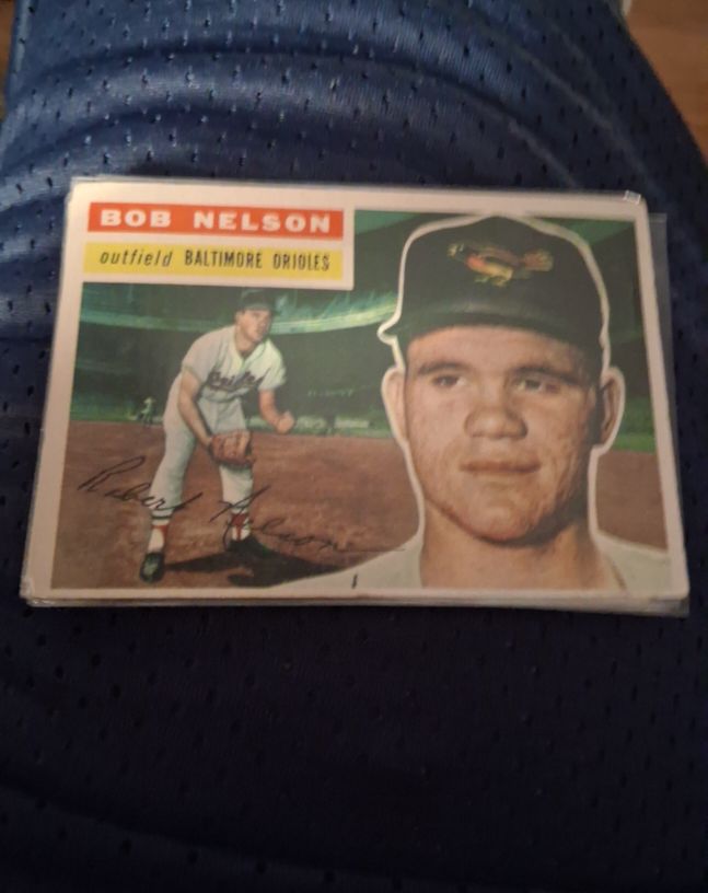 1956 Topps #169 Bob Nelson Baltimore Orioles — front