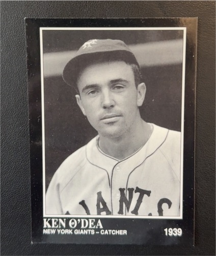 1992 Conlon Collection TSN #497 Ken O'Dea — front