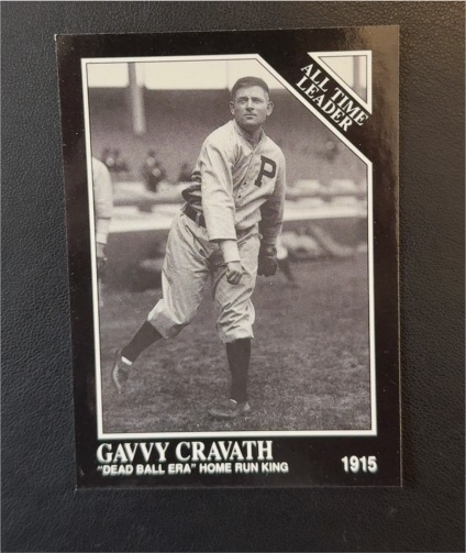 1991 The Sporting News Conlon Collection #277 Gavvy Cravath — front