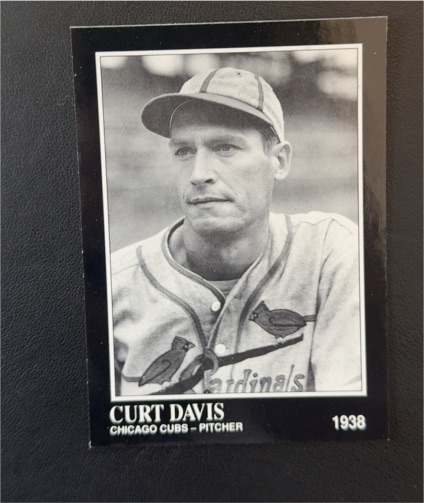 1991 Conlon Collection #282 Curt Davis Chicago Cubs — front