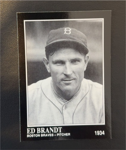 1991 The Sporting News Conlon Collection #298 Ed Brandt — front