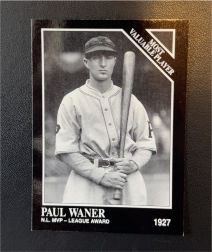 1991 Conlon Collection #315 Paul Waner — front