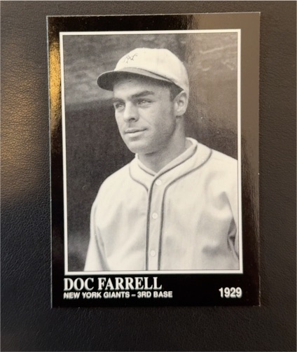 1991 The Sporting News Conlon Collection #324 Doc Farrell — front