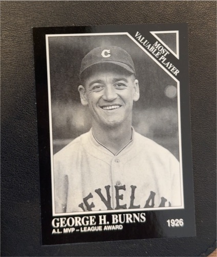 1991 The Sporting News Conlon Collection #309 George H. Burns — front