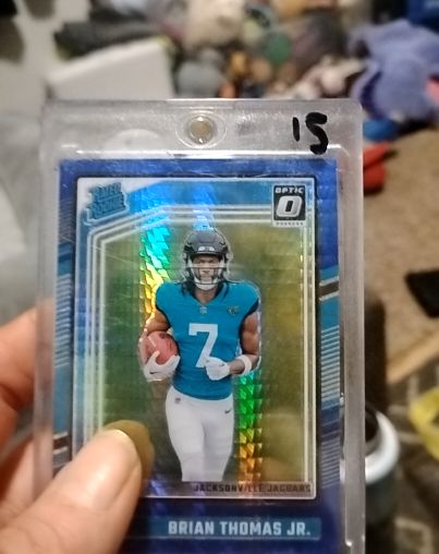 2024 Panini Donruss Optic #214 Brian Thomas Jr. — front