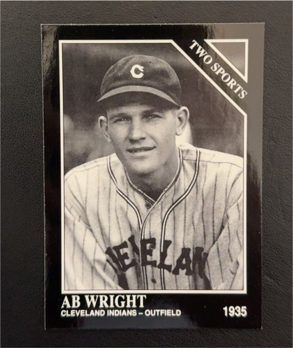 1992 Conlon Collection The Sporting News #407 Ab Wright — front