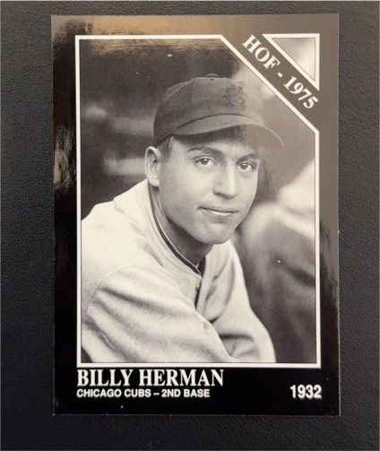 1992 The Sporting News Conlon Collection #473 Billy Herman — front