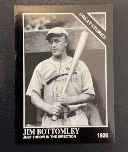 1992 Conlon Collection TSN #440 Jim Bottomley — front