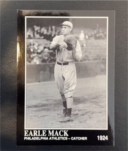 1992 Conlon Collection #453 Earle Mack — front