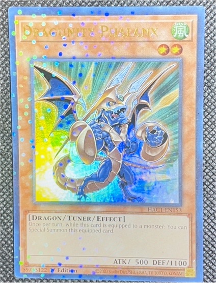 2020 Yu-Gi-Oh! HAC1-EN153 Dragunity Phalanx — front