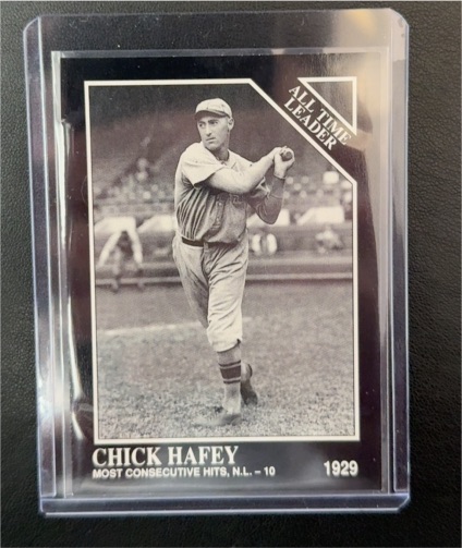 1991 Conlon Collection #259 Chick Hafey — front