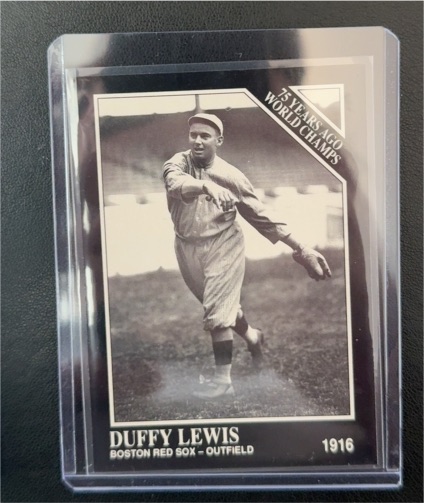 1991 The Sporting News Conlon Collection #146 Duffy Lewis — front