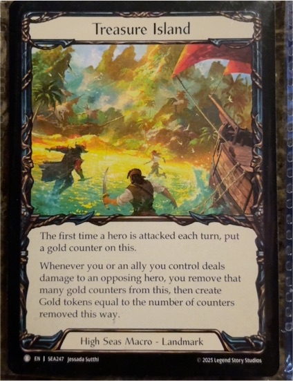 2025 Legend Story Studios SEA247 Treasure Island — front
