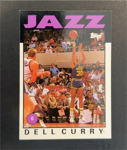 1992-93 Topps Archives #77 Dell Curry — front