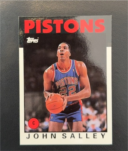 1992-93 Topps Archives #87 John Salley Detroit Pistons — front