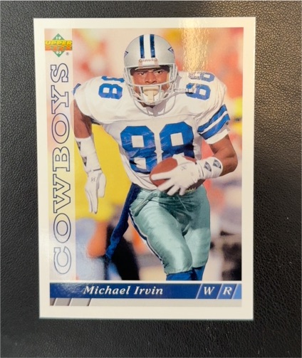 1993 Upper Deck #337 Michael Irvin Dallas Cowboys — front